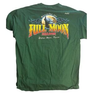 Vintage Bike Week Shirt Mens Extra Large Full Moon Saloon Daytona Biketoberfest